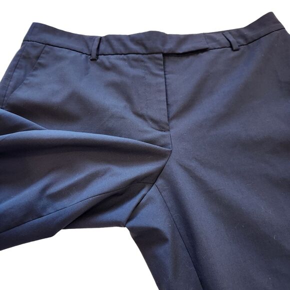 Lands End Outfitters Women's 14 Wool Blend Lined Straight Leg Black Career Pants - Picture 8 of 15